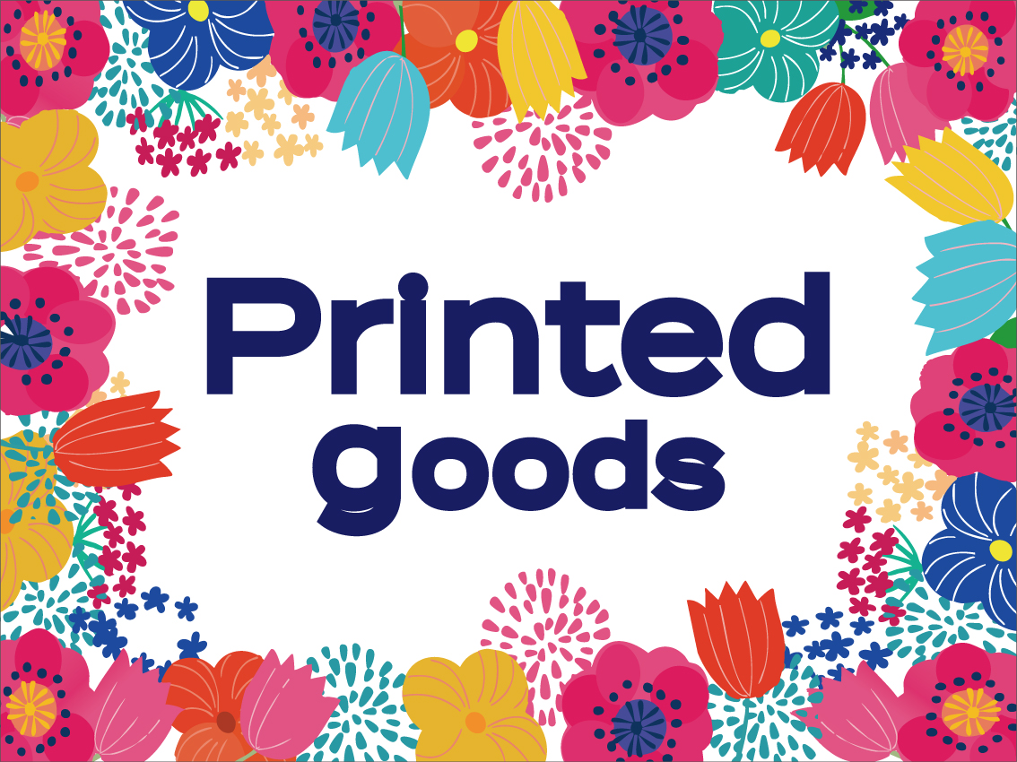 「Printed goods」フェア開催のお知らせ