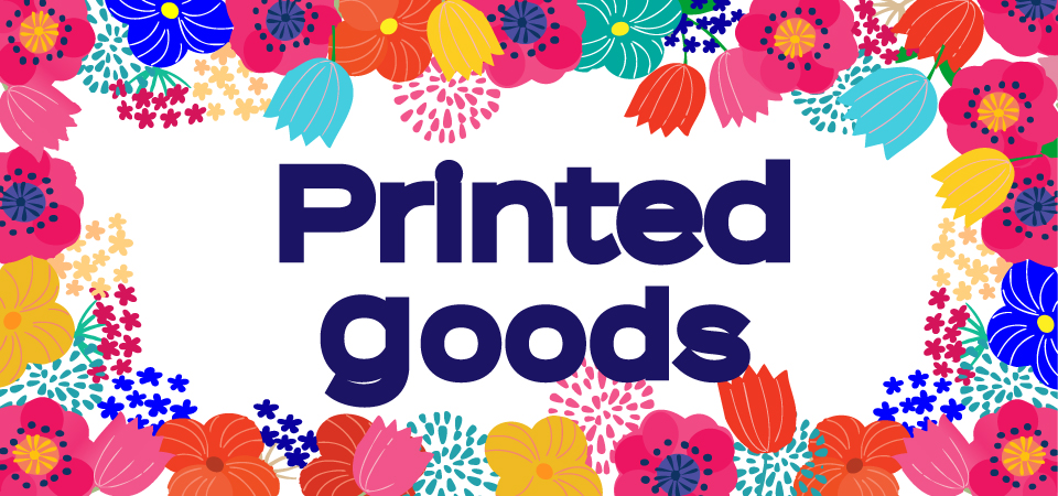 「Printed goods」フェア　カルーセル画像